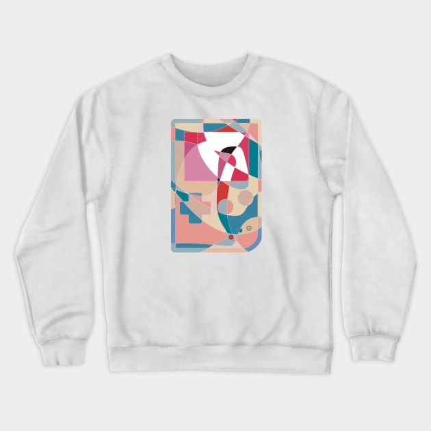 Handheld Console 5 Crewneck Sweatshirt by Abstract Scribbler